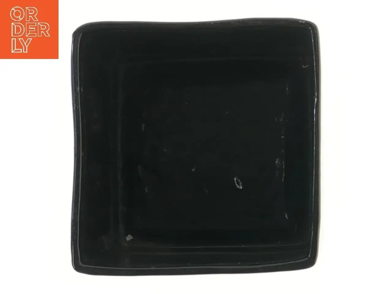 Billede 2 - Sort keramik urtepotteskjuler (str. 14,5x14,5 cm)