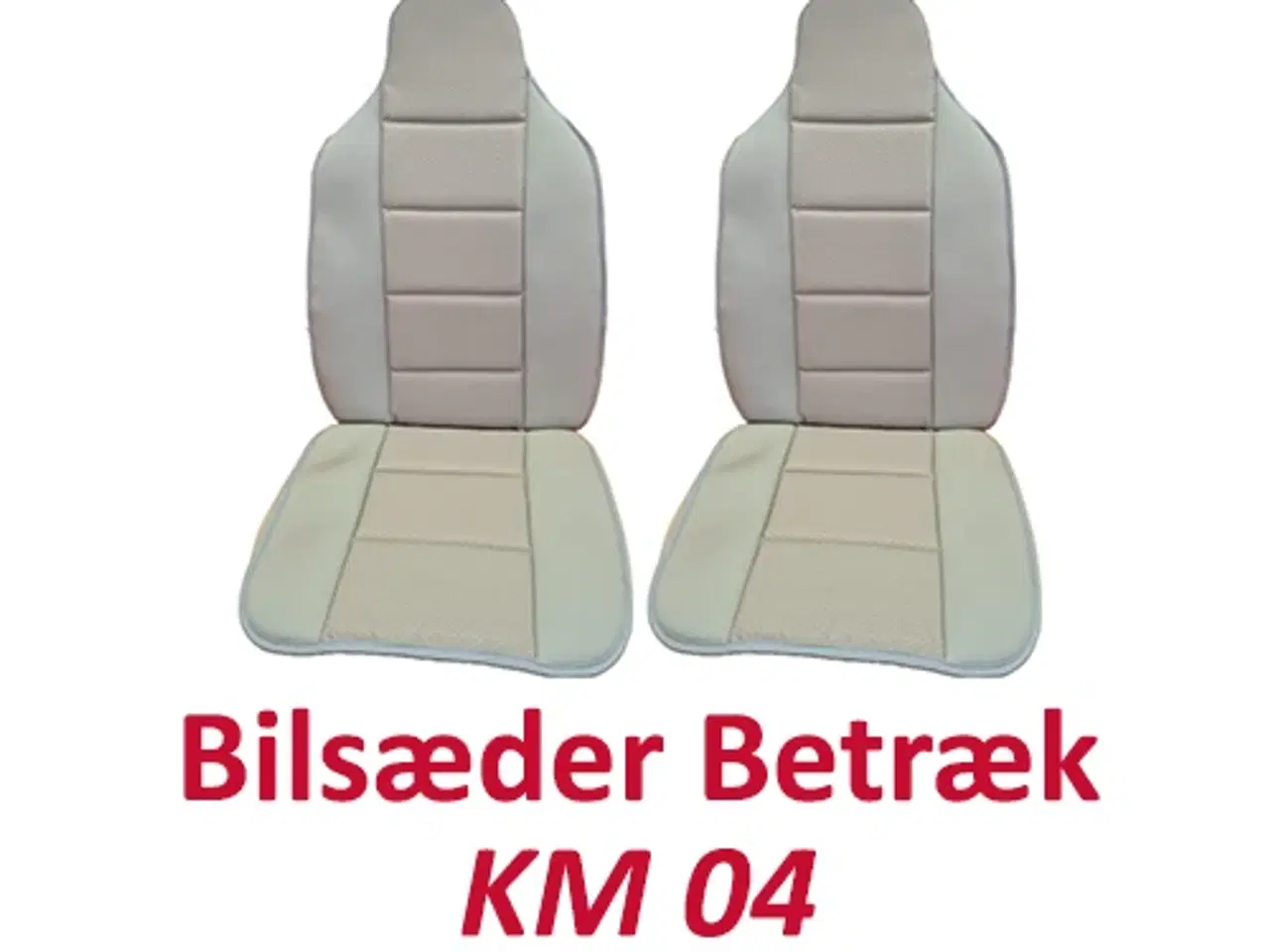 Billede 2 - Bilsæder Betræk KM 04