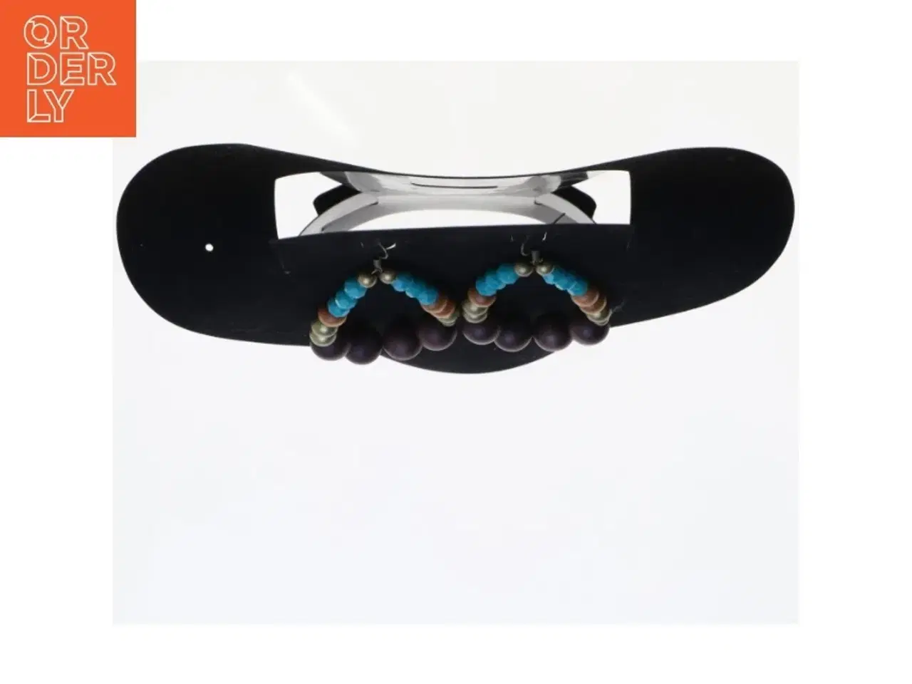 Billede 2 - Perleøreringe (str. 10 x 6 cm)