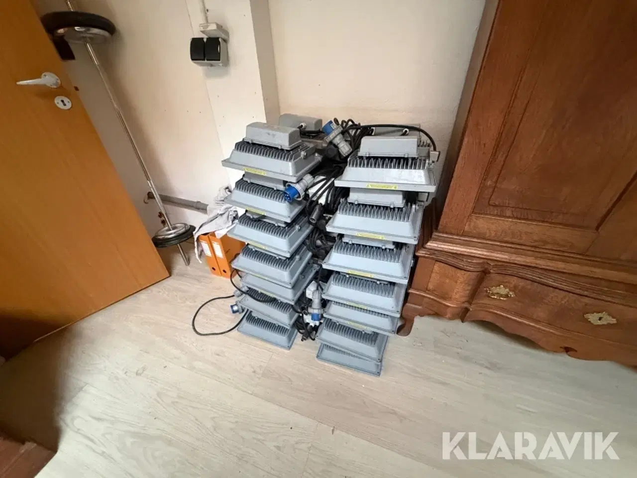 Billede 12 - Arbejdsprojektører på teleskopstativer 2 styk