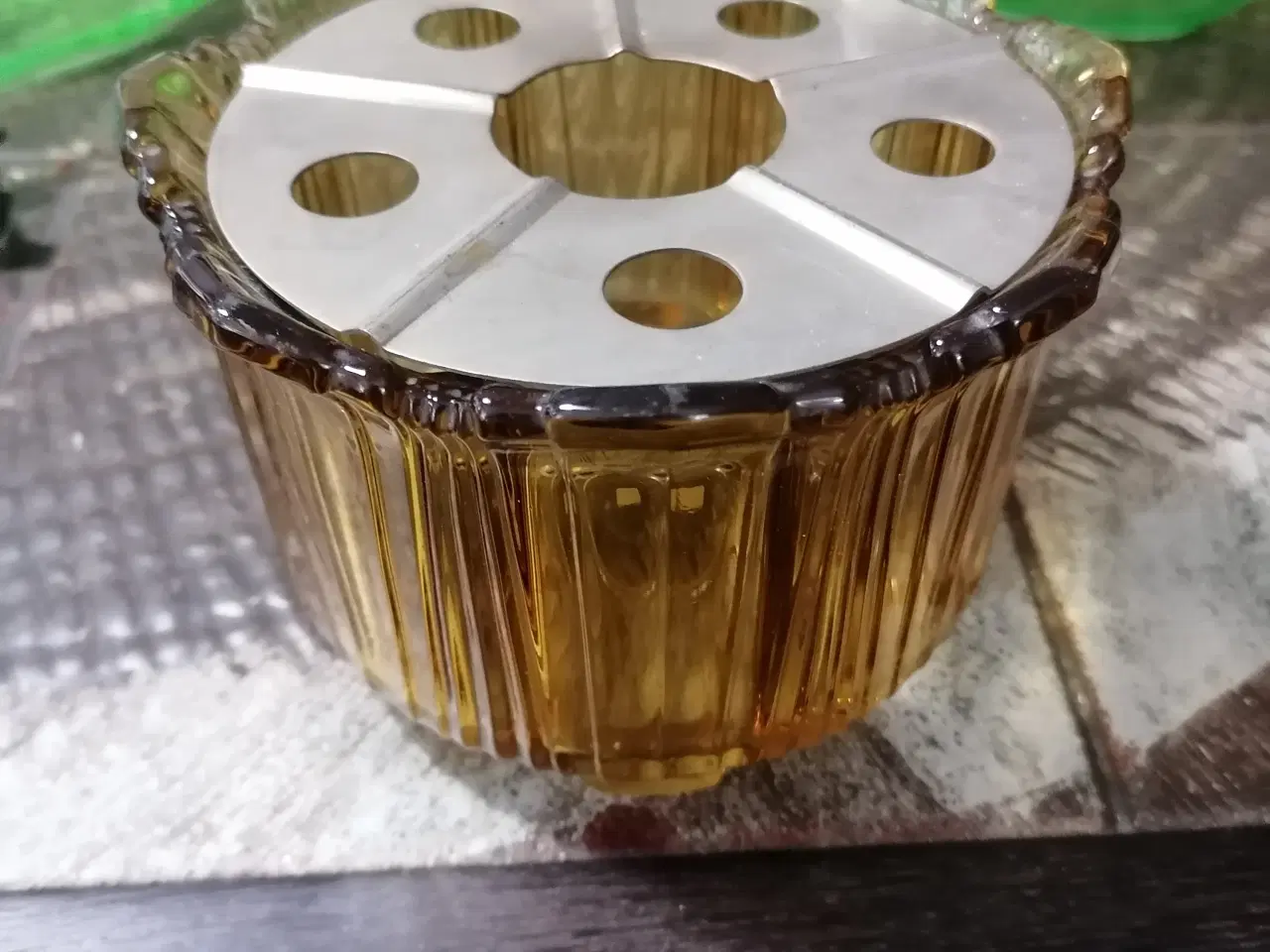 Billede 7 - Fyrfad Tevarmer Uran Holmegaard