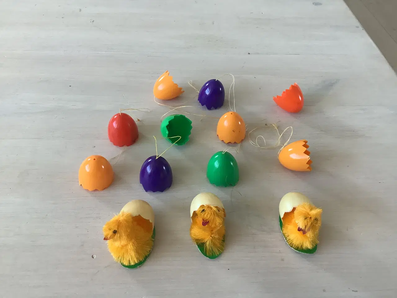Billede 2 - Påske halve ægskaller