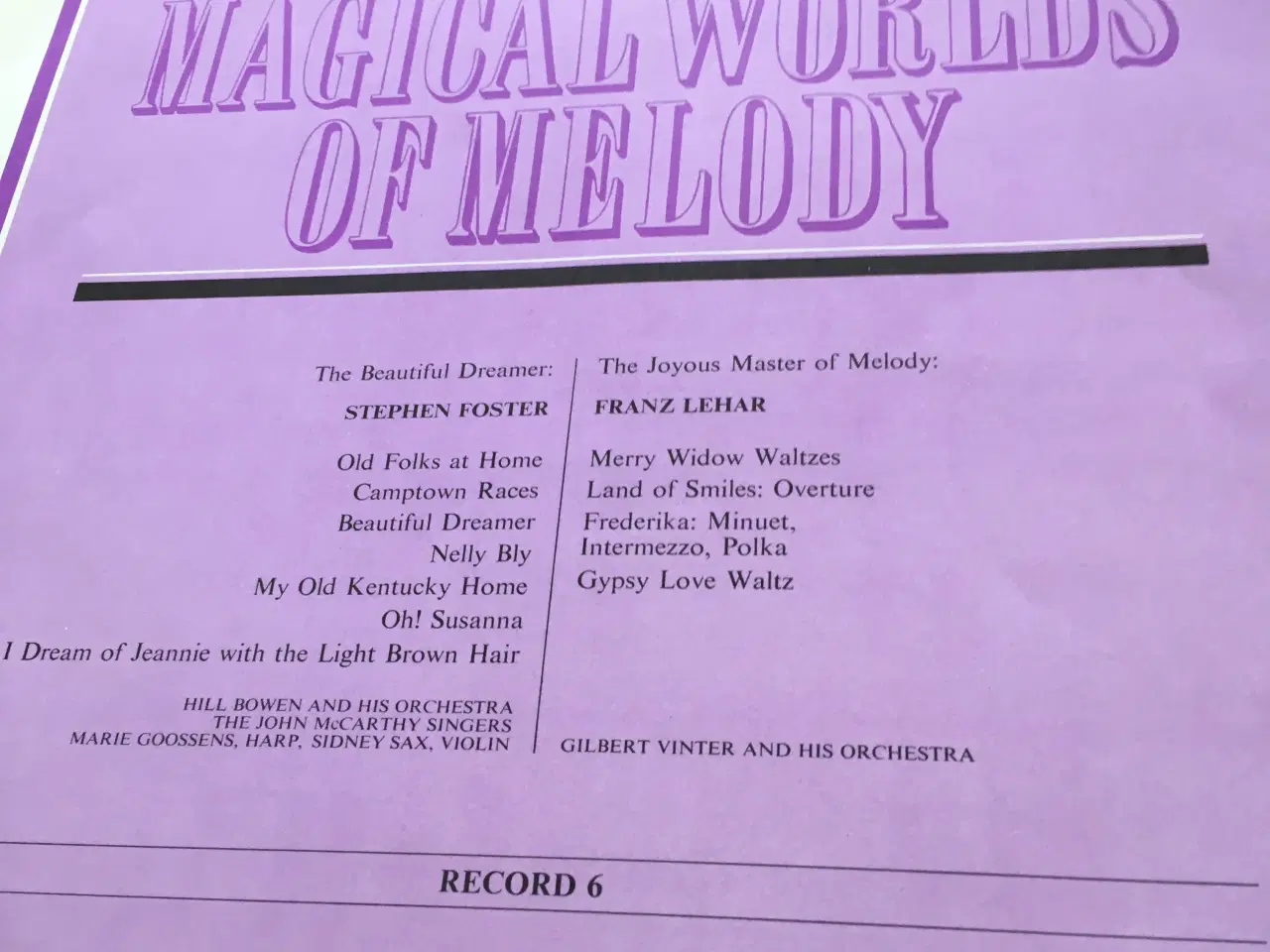 Billede 4 - Lp, 10stk. Magical world og melody