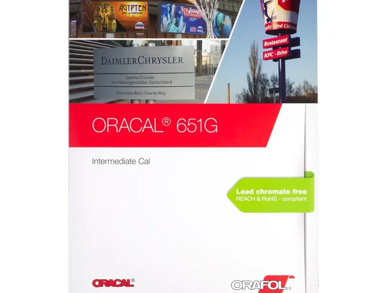 Billede 1 - Oracal 651 Farvekort