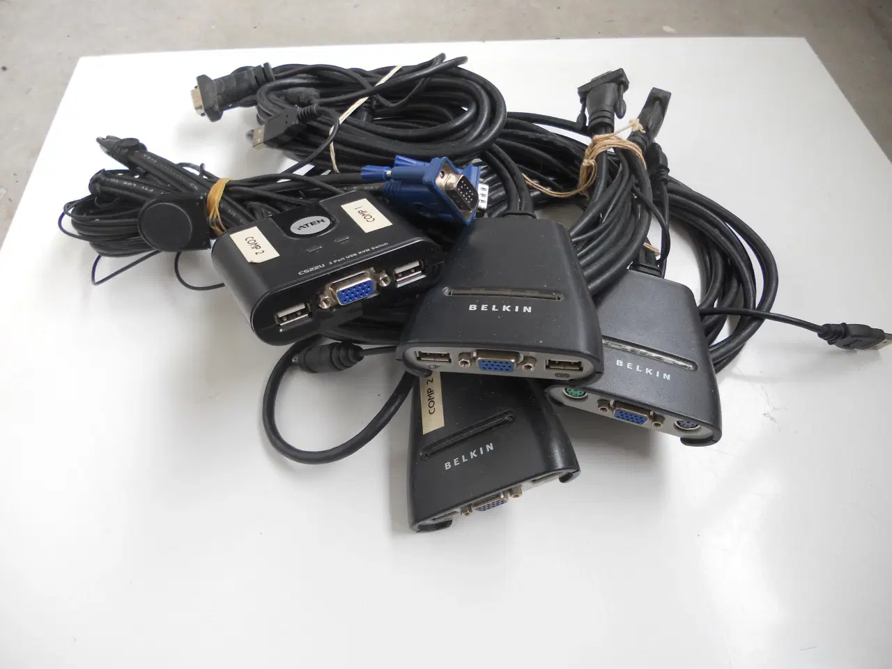 Billede 1 - 4 KVM-switch 