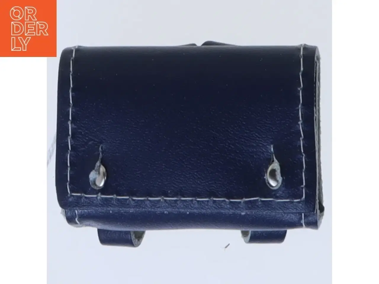 Billede 1 - Lille læder etui (str. 5x4 cm)