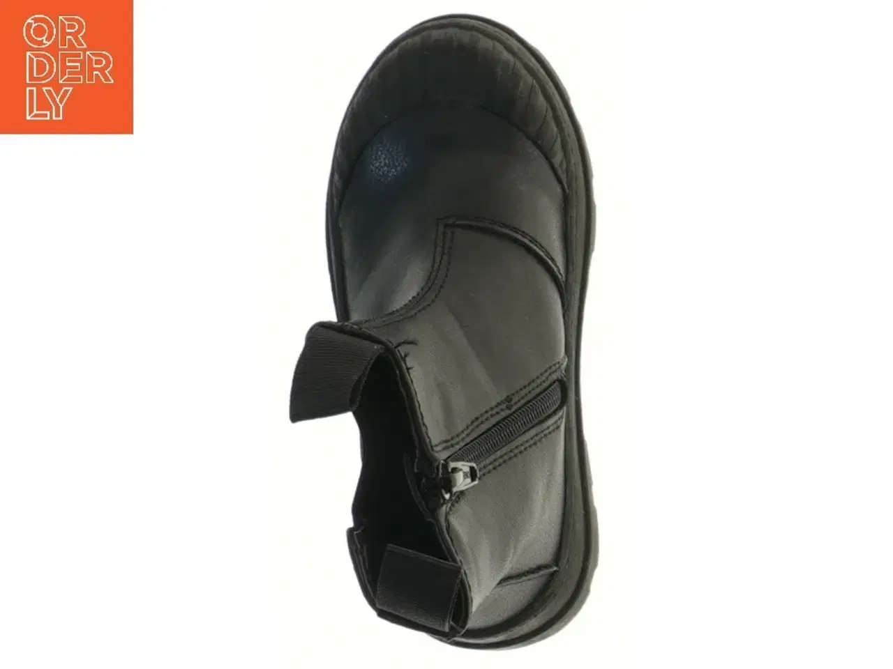 Billede 2 - Børnestøvler i sort læder fra H&M (str. 25 )