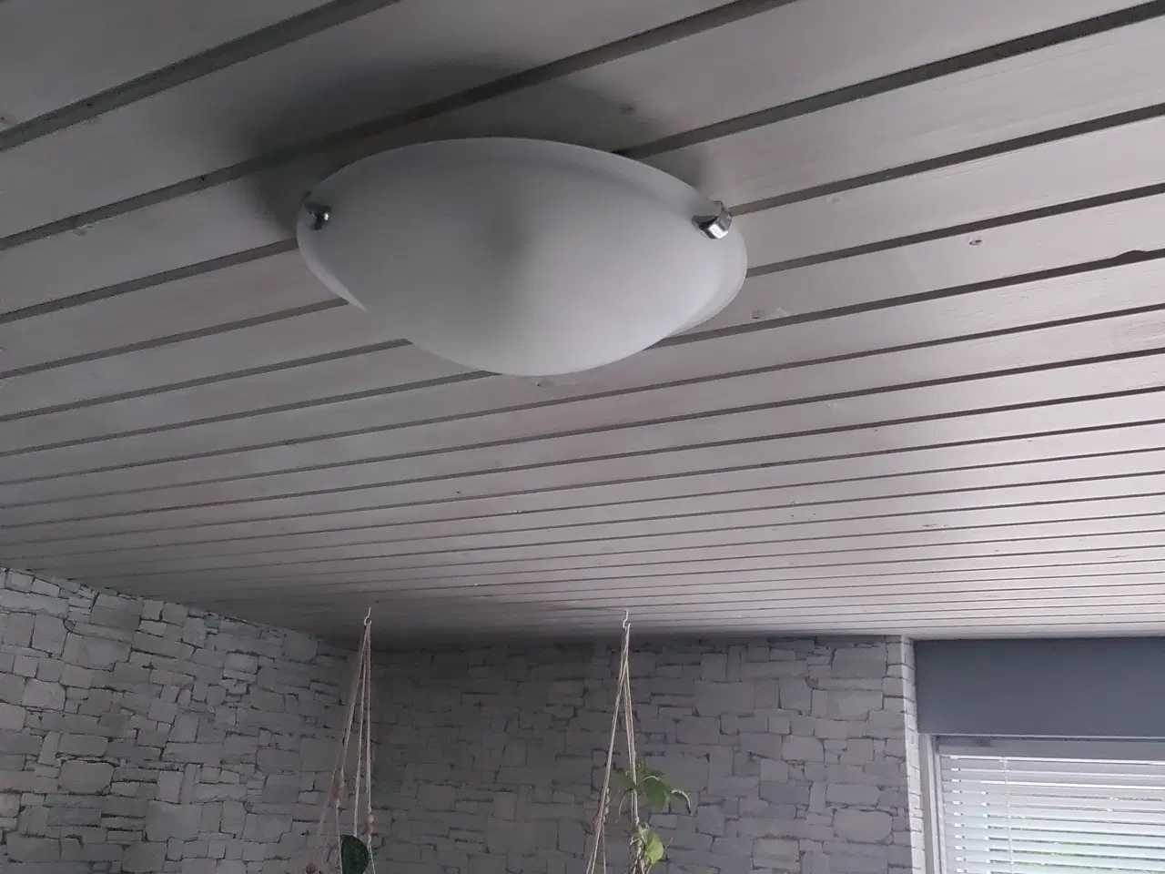 Billede 2 - Lampe i glas 