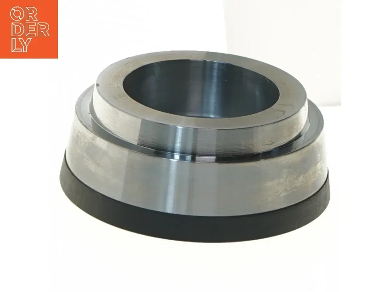 Billede 5 - Frostet glas lysestage fra Menu (str. 10,5x13 cm)