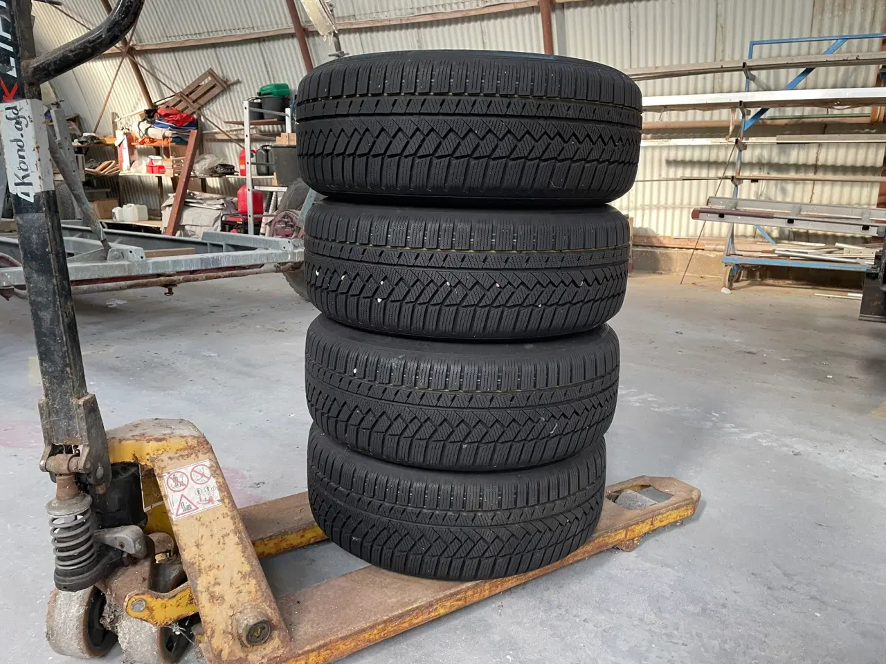 Billede 8 - 17" original BMW Serie 5 alufælge +vinterdæk Conti