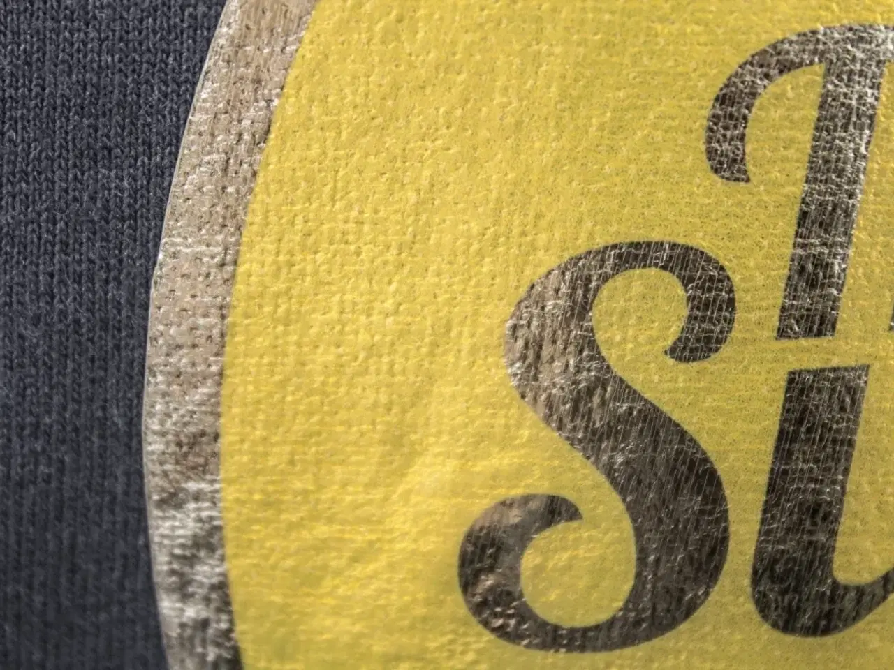 Billede 1 - Chemica Metal Print 1782 - Guld Tekstilfolie