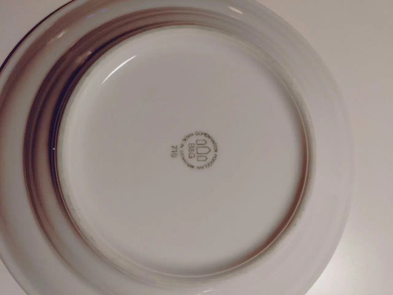 Billede 2 - 6 B&G " blå tone" dybe tallerkener pr stk 75 kr 