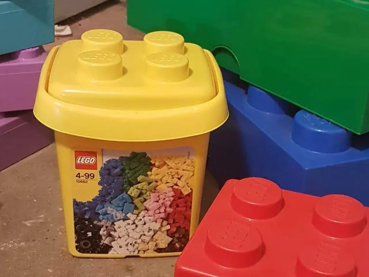 Billede 1 - Lego kasser til opbevaring