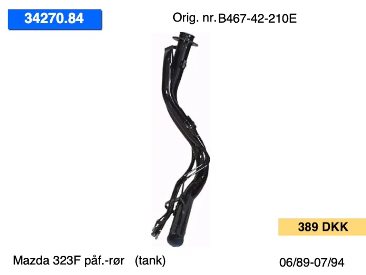 Billede 4 - Nye Mazda 323F (89-94) tanke m.m.