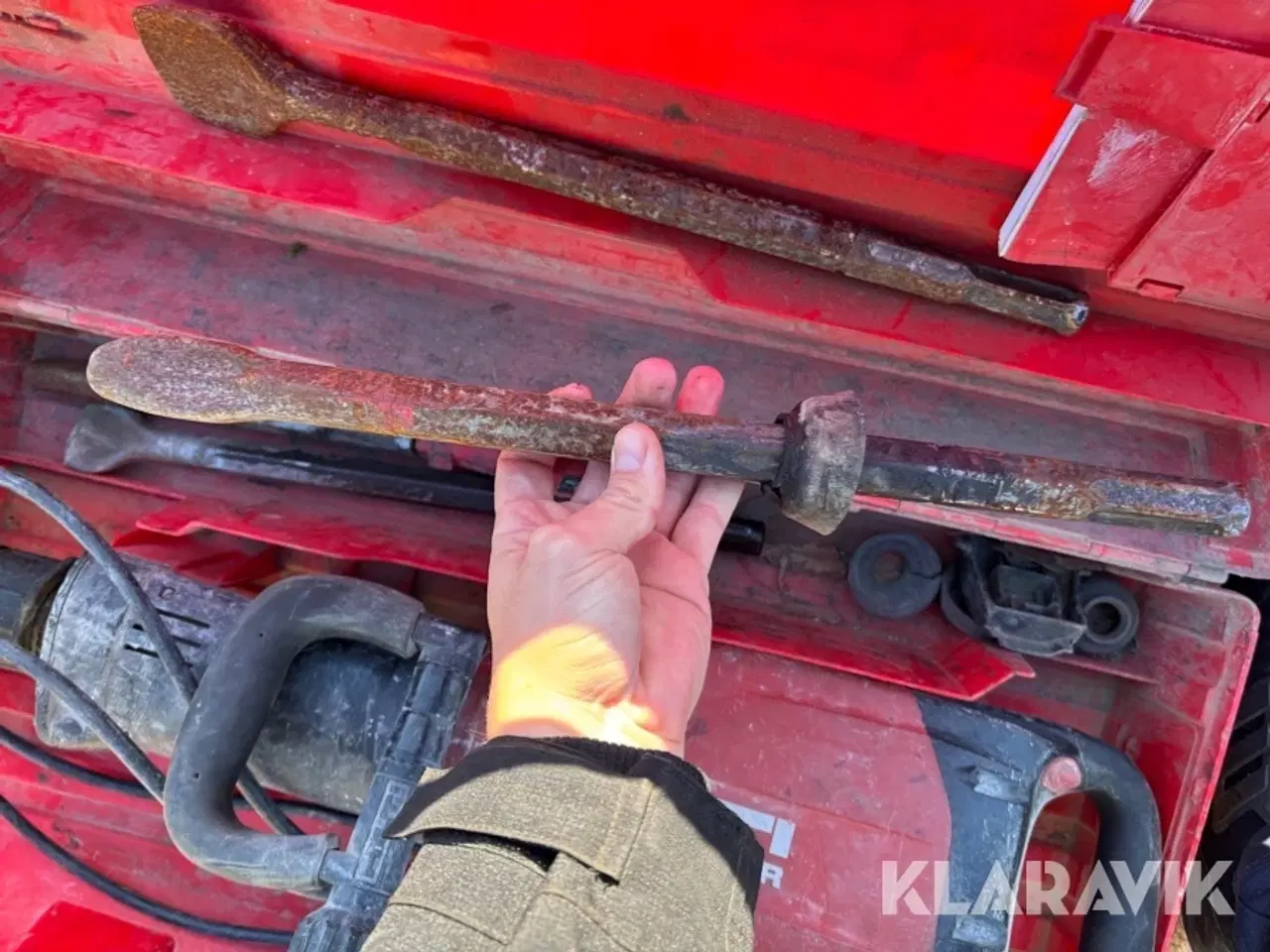 Billede 6 - Mejselhammer Hilti TE 1500-AVR med mejsler