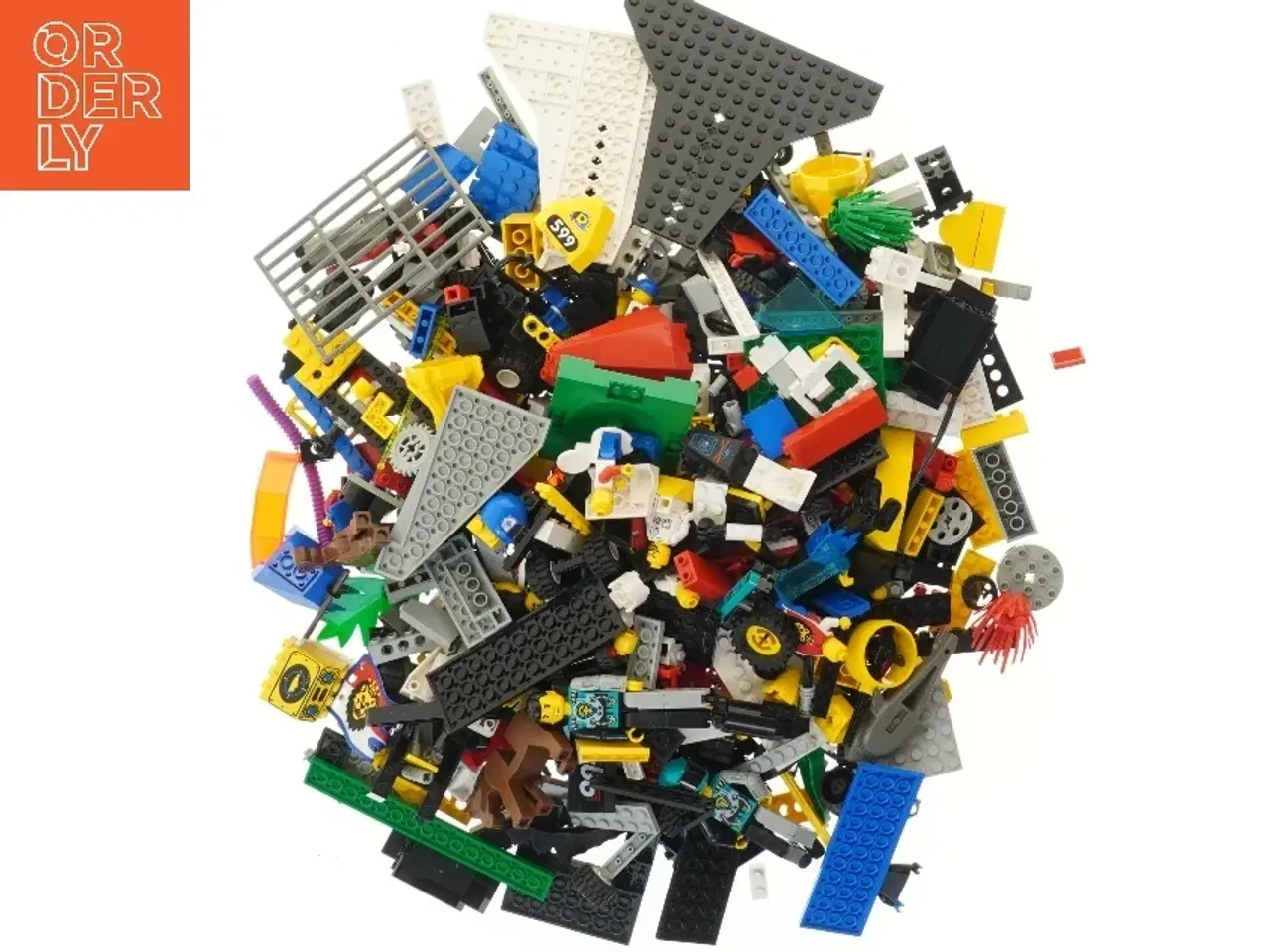 Billede 2 - Lego byggeklodser, blandet samling fra Lego (str. 1,23 kg cm)