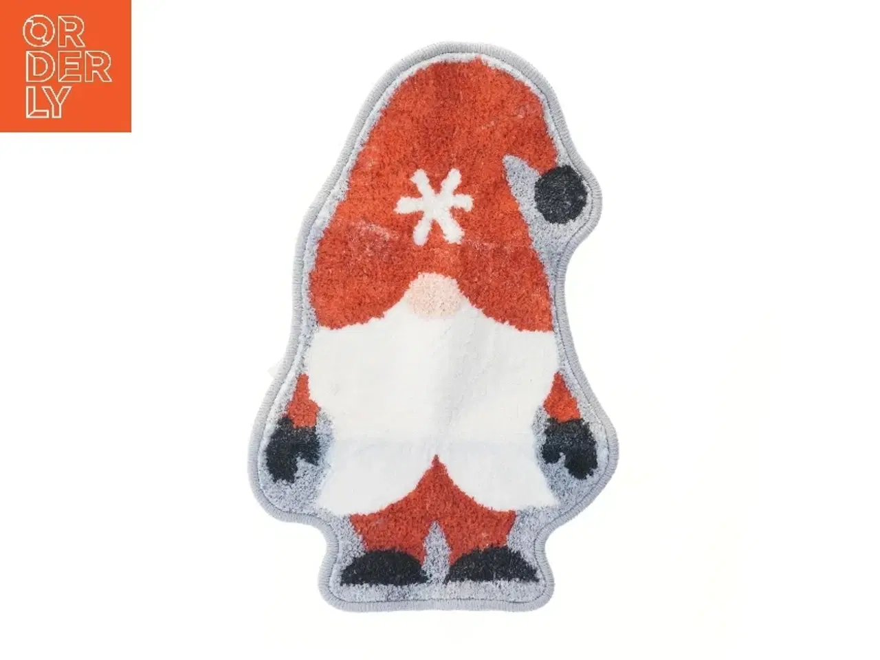 Billede 1 - Julemåtte med nissemotiv (str. 60,5x40 cm)