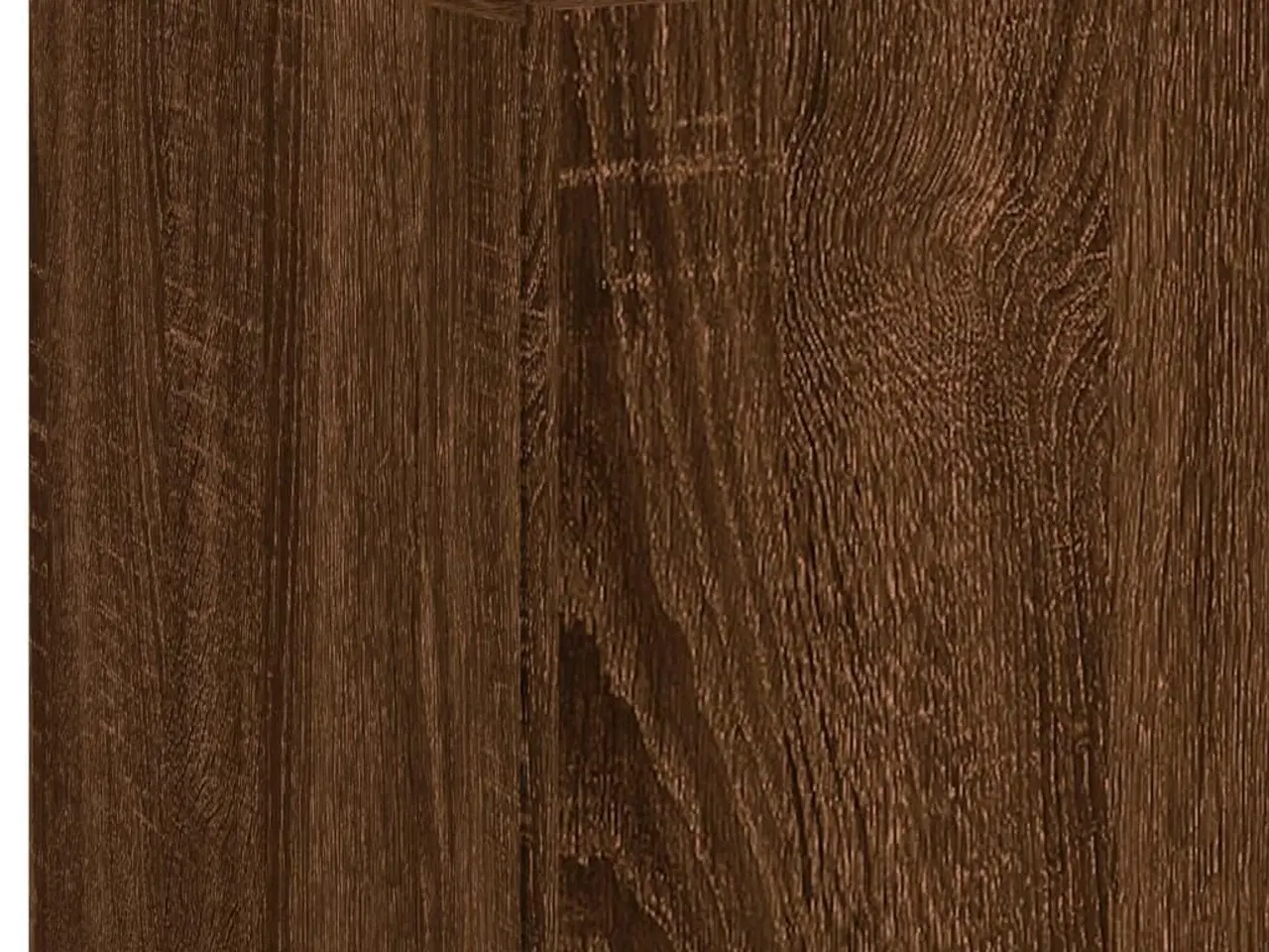 Billede 11 - Væghængte tv-borde 2 stk. med LED-lys 60x35x41 cm brunt egetræ