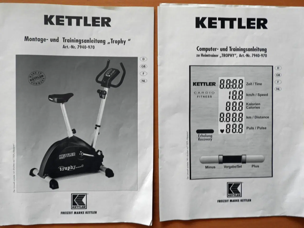 Billede 4 - Kettler "Trophy" motionscykel