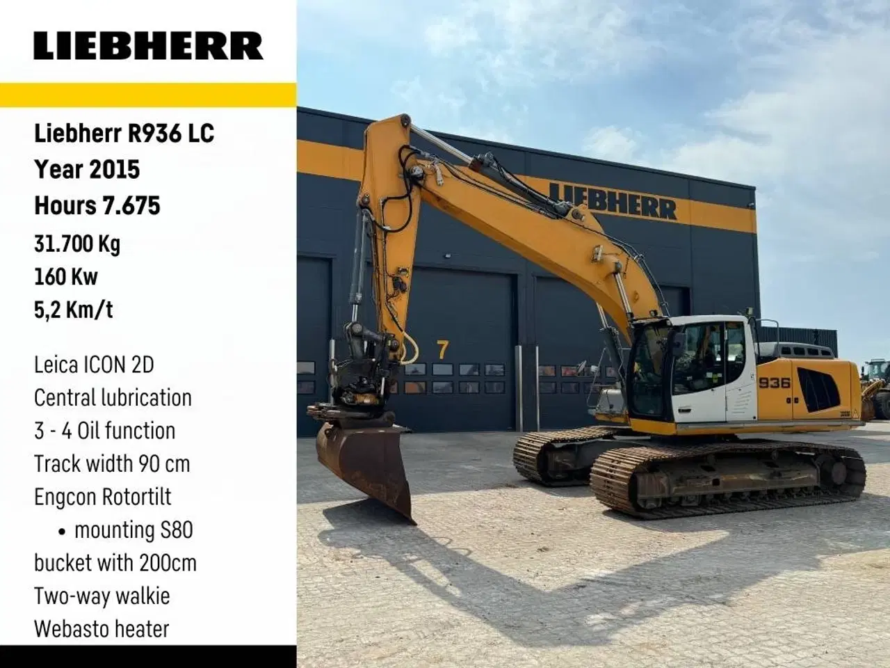 Billede 1 - Liebherr R936 LC