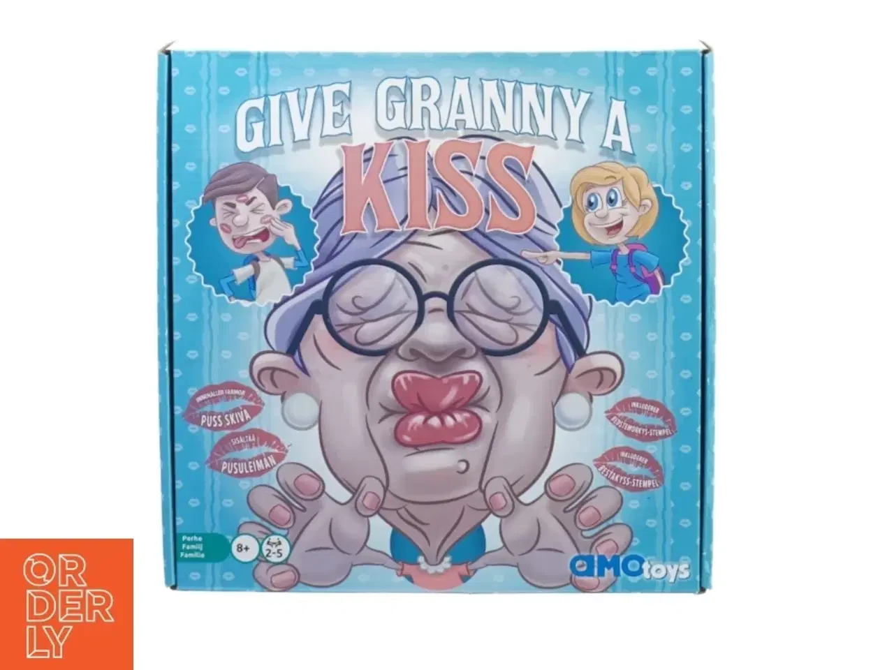 Billede 1 - Give granny a kiss fra Amo Toys (str. 27 x 7 cm)