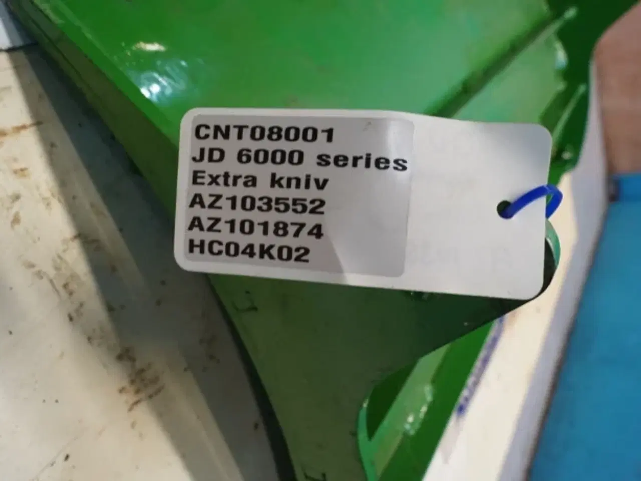 Billede 10 - John Deere 6000 Serie Undernlæser Plade AZ101874