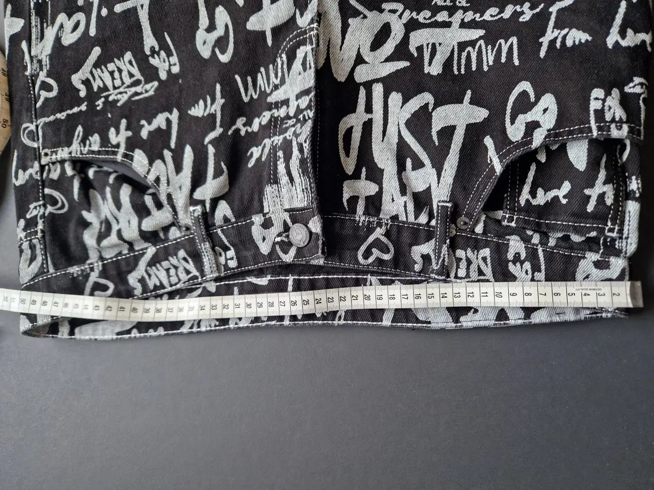 Billede 4 - Mønstrede jeans fra Afrika