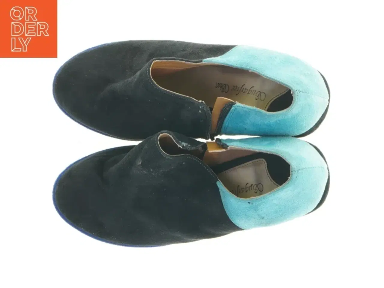 Billede 4 - Farverige kilehælsko fra Sugarfree Shoes (str. 41)