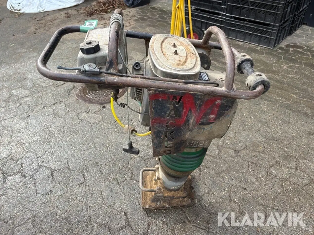 Billede 4 - Jordloppe Wacker BS62Y - 68 kg.