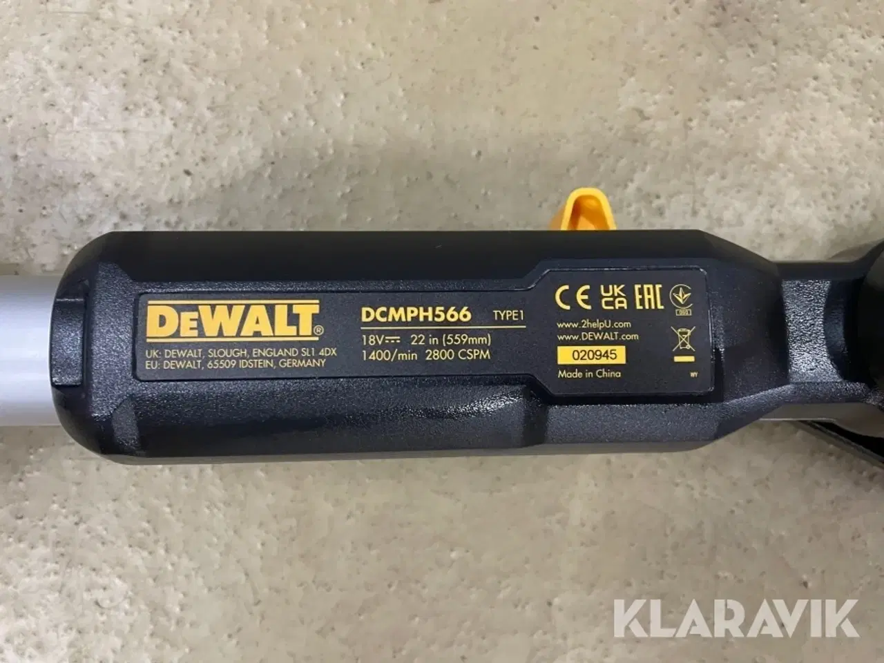 Billede 7 - Stanghækkeklipper DEWALT DCMPH566N-XJ