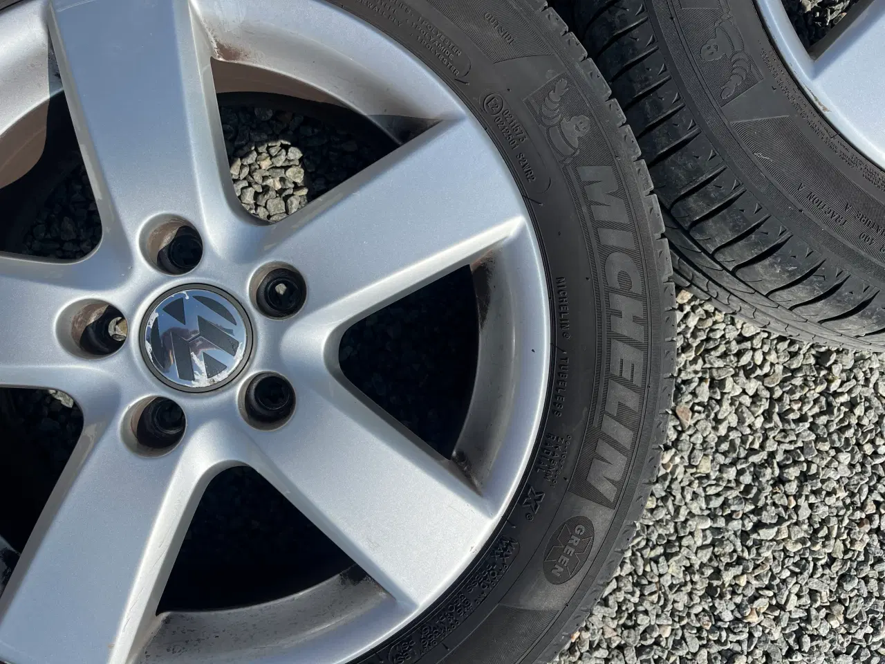 Billede 6 - Originale VW alufælge (ET50) med Michelin Energy