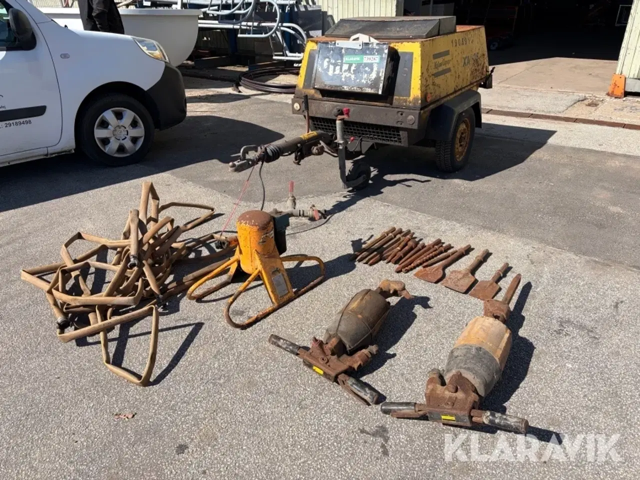 Billede 1 - Kompressor Atlas Copco XAS35 med tilbehør