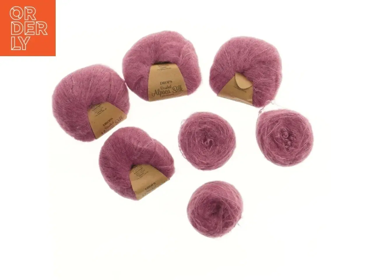Billede 2 - Garn af alpaka silke fra Drops (str. 560 m cm)