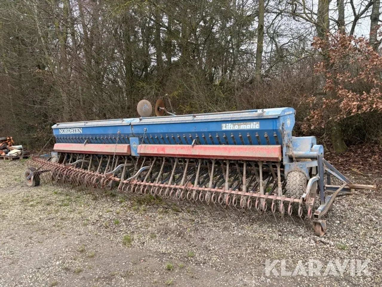 Billede 1 - Såmaskine Nordsten Lift-o-matic 5 meter med efterharve