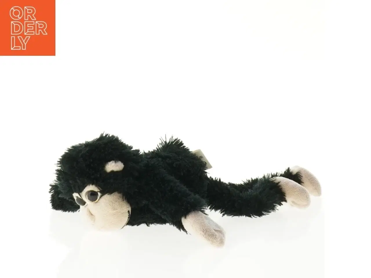 Billede 5 - Sort tøjdyrsabe (str. 30 cm)