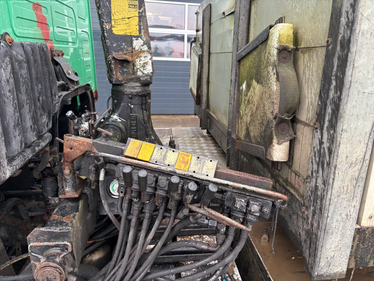 Billede 8 - Man Lastbil med kran og tiplad