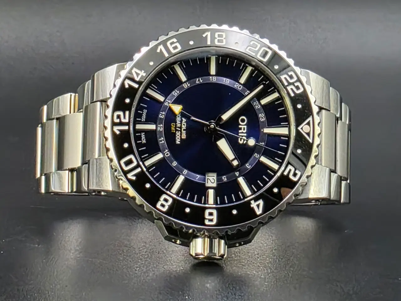 Billede 2 - Oris Aquis GMT