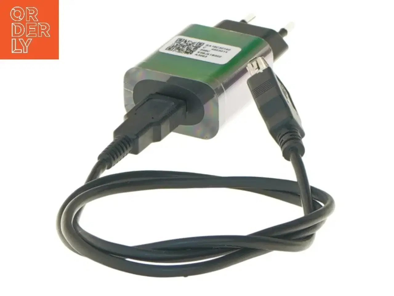 Billede 2 - USB oplader med kabel