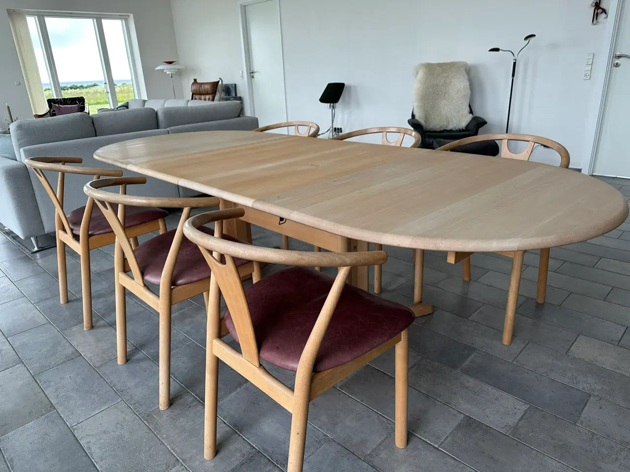 Billede 3 - Skovby spisebord / Høffer stole