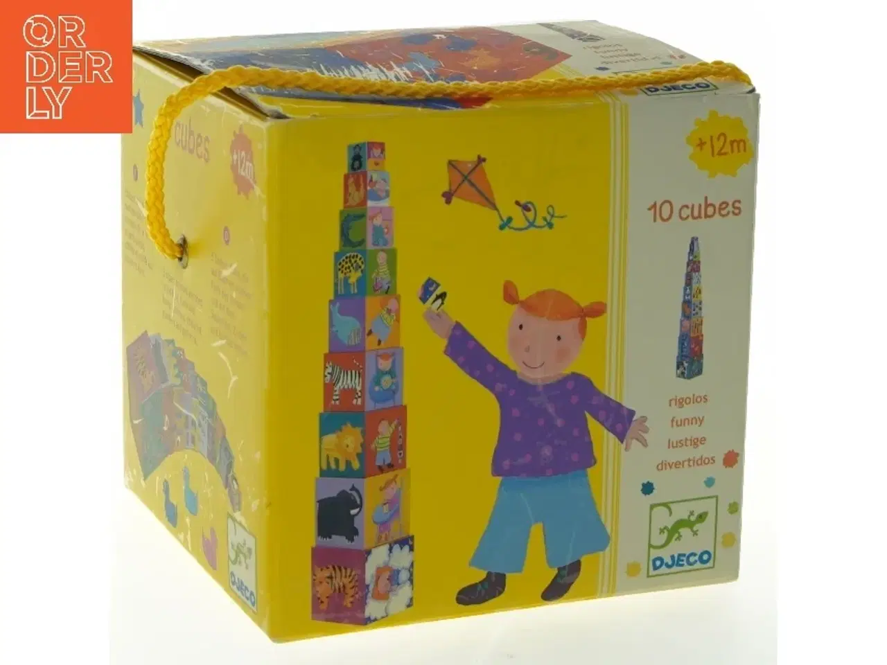 Billede 1 - Stablekasser til børn fra Djeco (str. 14,5x15 cm)