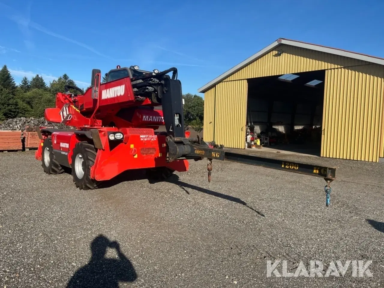 Billede 2 - Teleskoplæsser Manitou MRT 1840