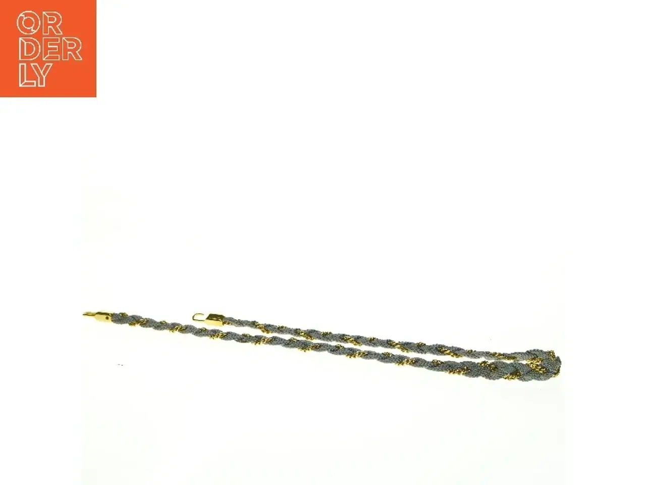 Billede 4 - Flettet bælte (str. Længde. 83 cm. b. 1 cm)