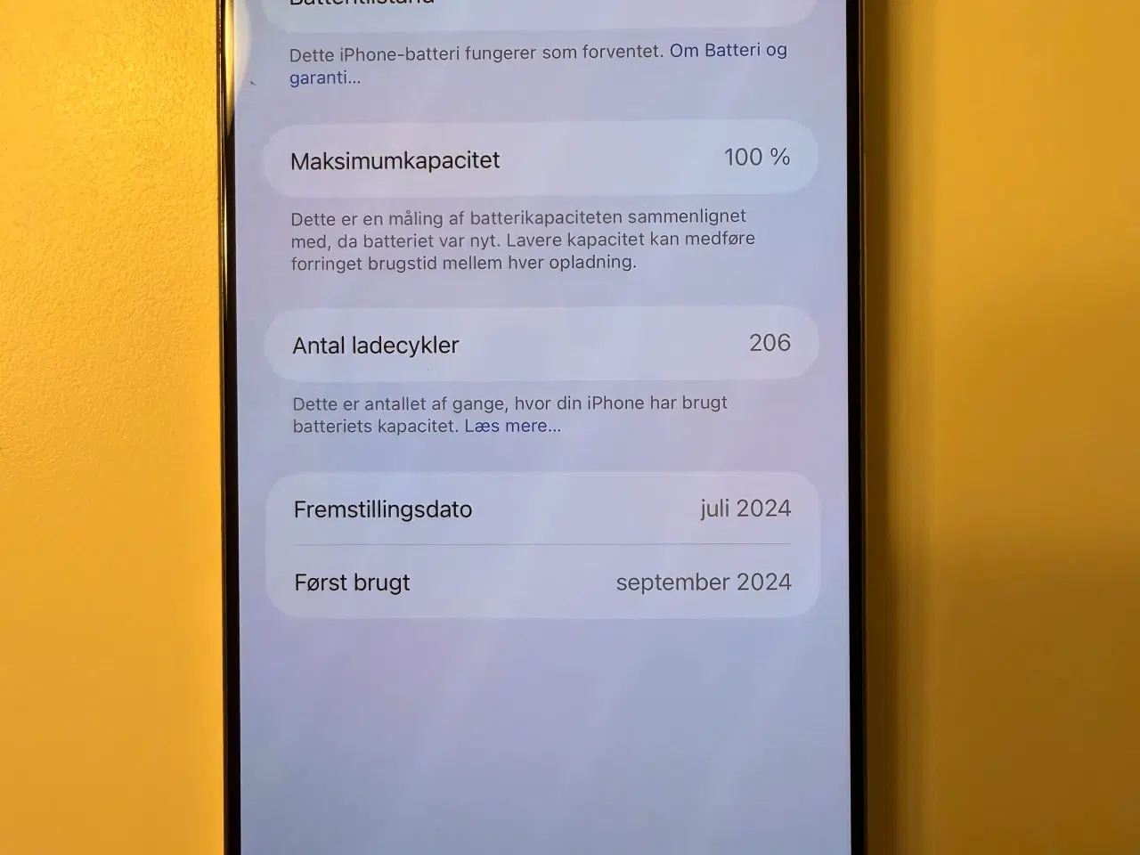 Billede 3 - iPhone 16 pro Max 512 gb