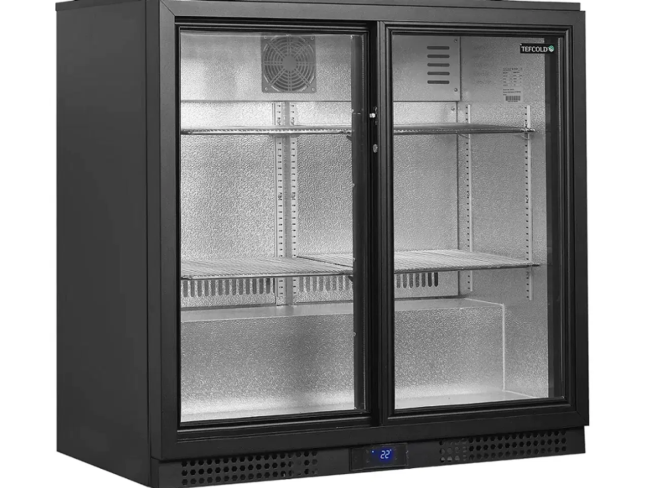 Billede 2 - Tefcold BA21S Backbar/Barkøleskab – med skydedøre