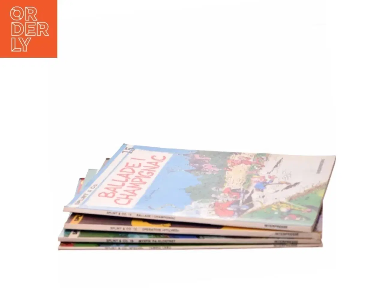 Billede 2 - 4 stk Splint & Co bl.a. Ballade i Champignac af Franquin (Bog)