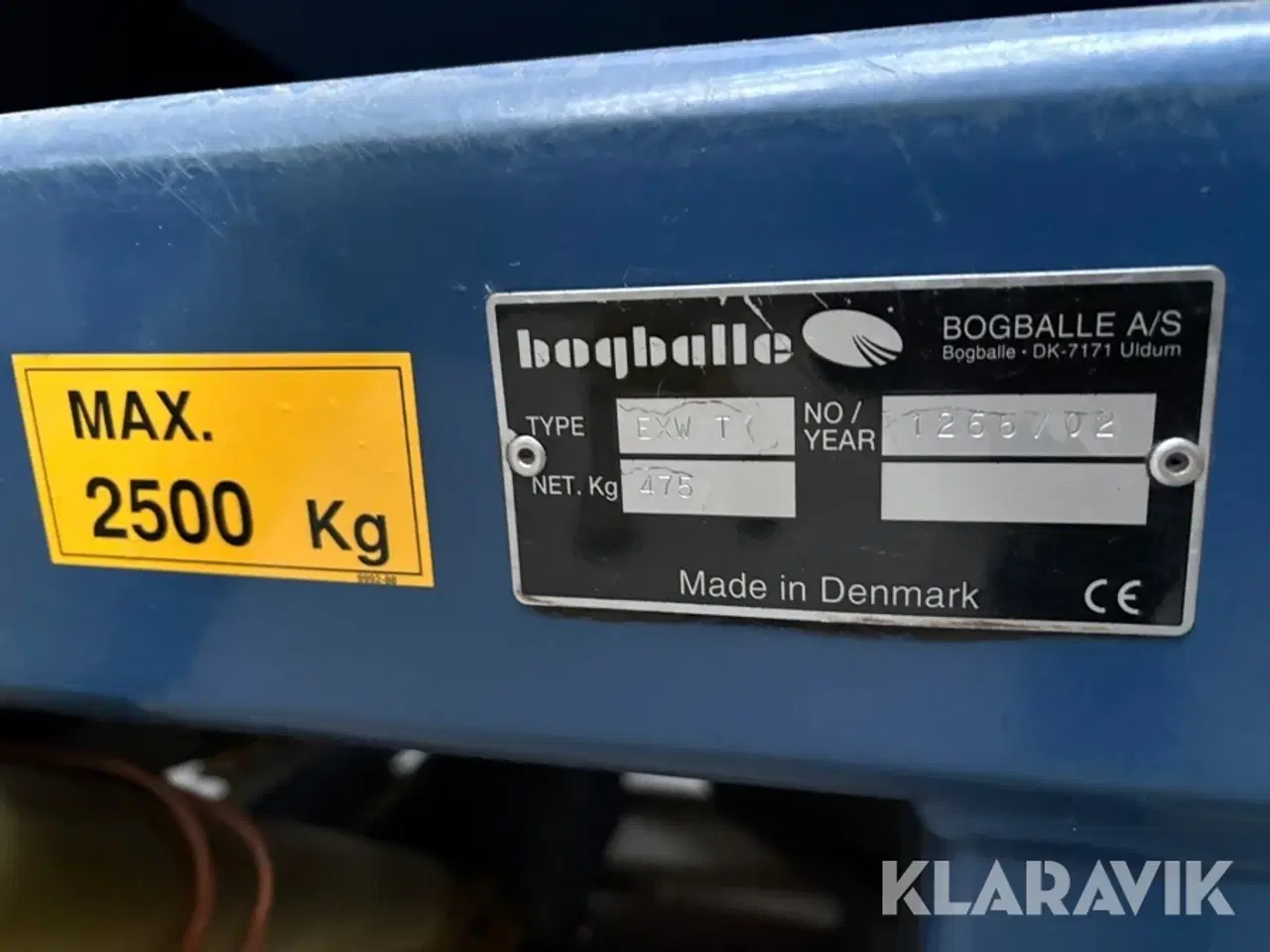 Billede 5 - Gødningsspreder Bogballe EXV