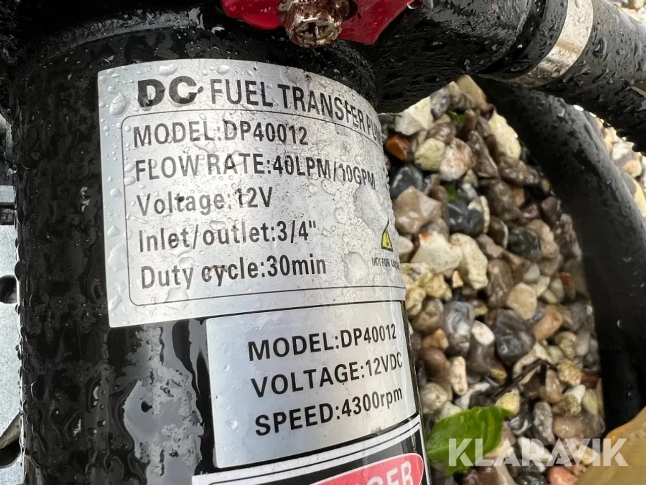Billede 6 - Dieselpumpe DC DP40012 12 volt