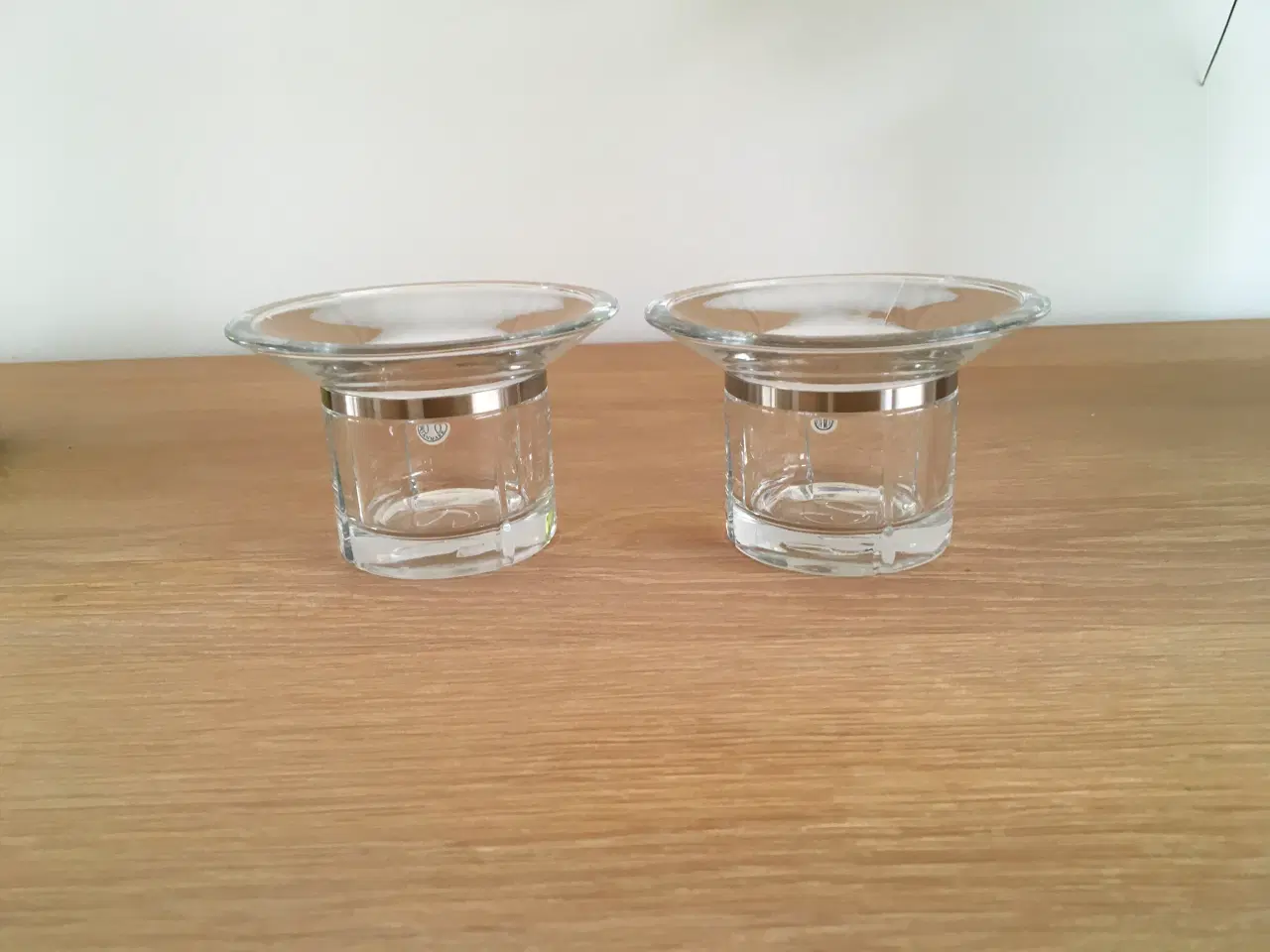Billede 3 - 2 Rosendahl Grand Cru Lysestager i Klar glas og st