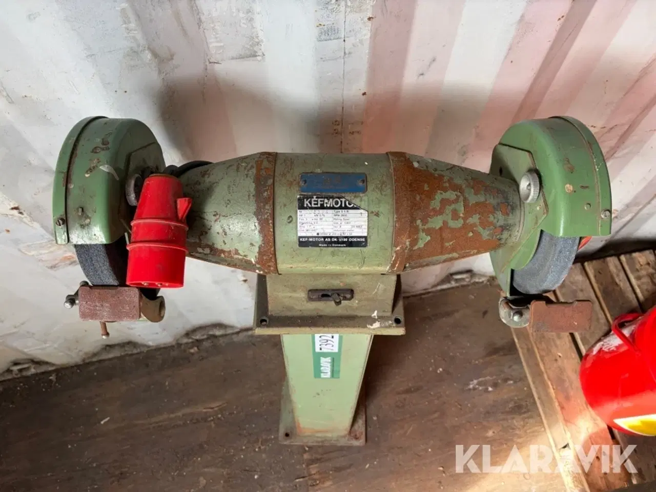 Billede 7 - Slibemaskine KEF Motor S5B dobbelt