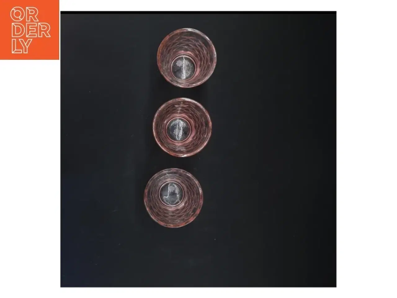 Billede 2 - Lyserøde glas (str. 10x8 cm)